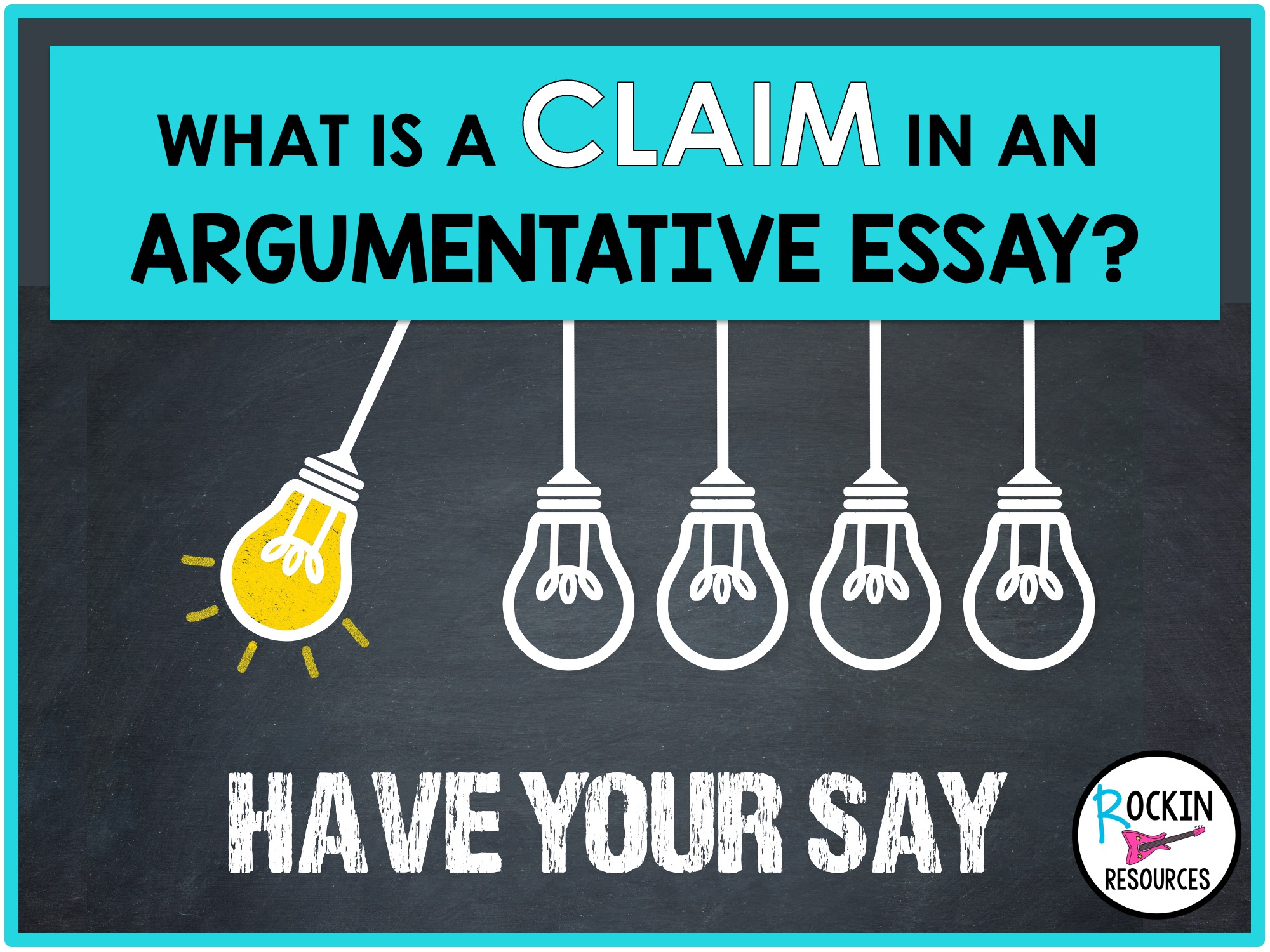 WHAT IS A CLAIM IN AN ARGUMENTATIVE ESSAY? - Rockin Resources